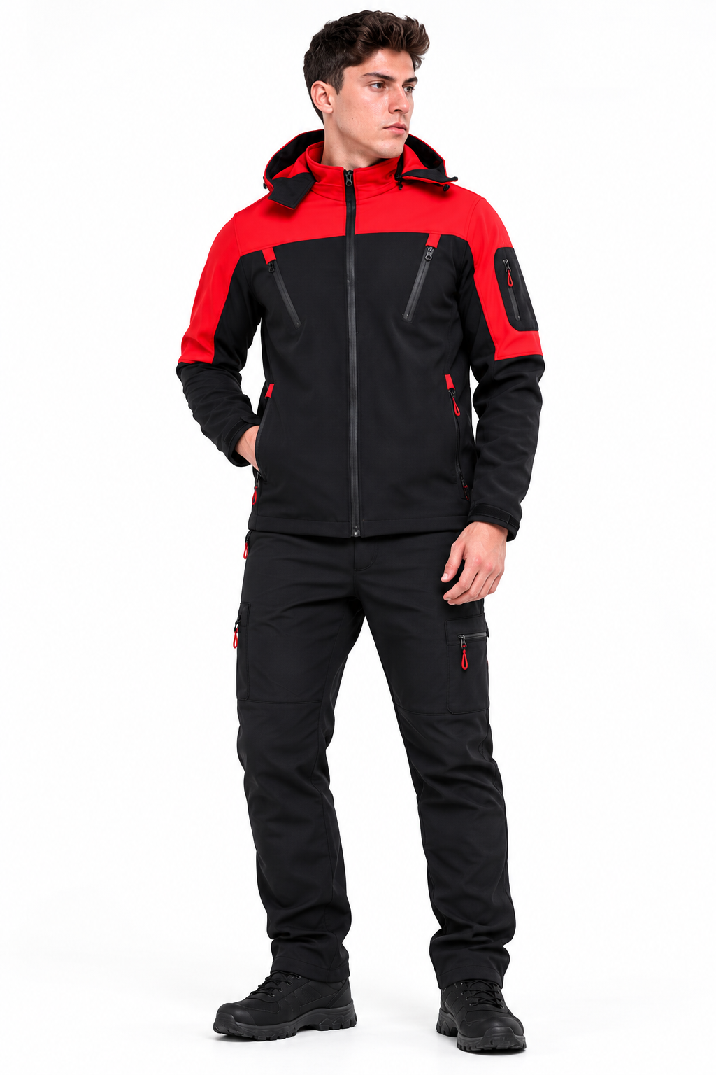 🌧️ Su Geçirmez Softshell Takım | İş & Günlük Kullanım 🏕️